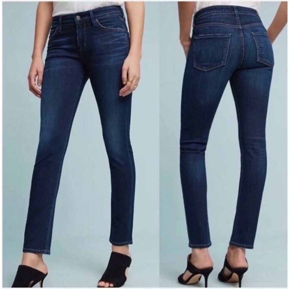 Citizens of Humanity Arielle Midrise Slim Dark Wash Non Ripped Sz 27 #764